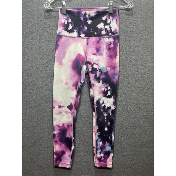 Lululemon Wunder Under Crop Legging in the "Blooming Pixie" Pattern Size 4 - Picture 2 of 10